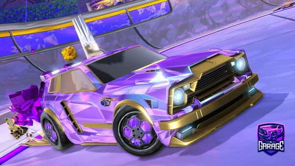 A Rocket League car design from JcG_rl