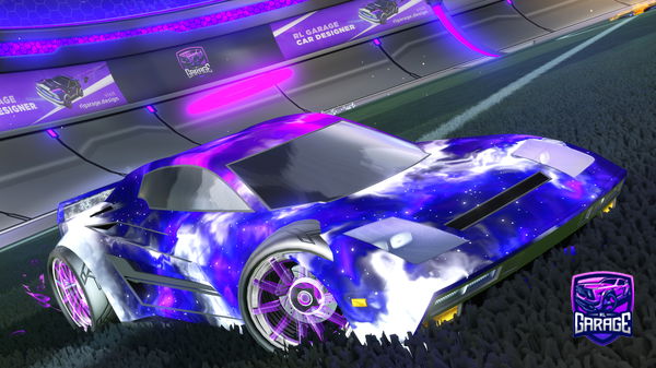 A Rocket League car design from TSFxJP