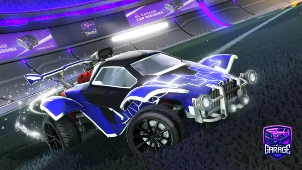 A Rocket League car design from Red_Devil2413