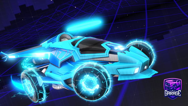 A Rocket League car design from turtleleo77