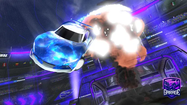 A Rocket League car design from person_guy420
