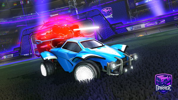 A Rocket League car design from snaqxs1