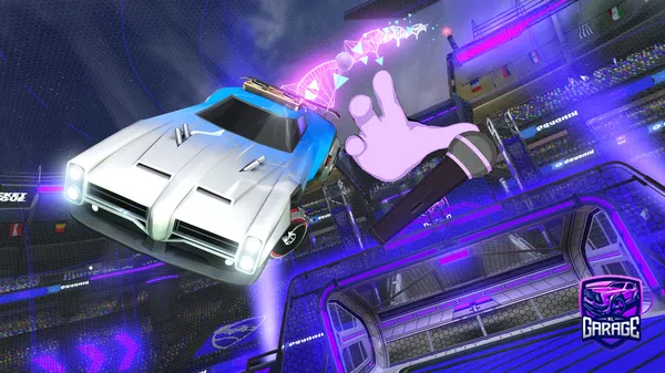 A Rocket League car design from Mystic-Demo