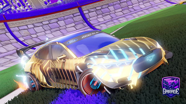 A Rocket League car design from 2K26