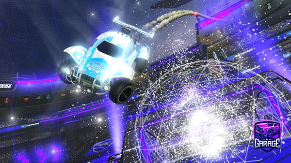 A Rocket League car design from Mxted