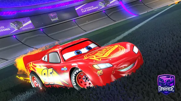 A Rocket League car design from kylecoolandnice1234