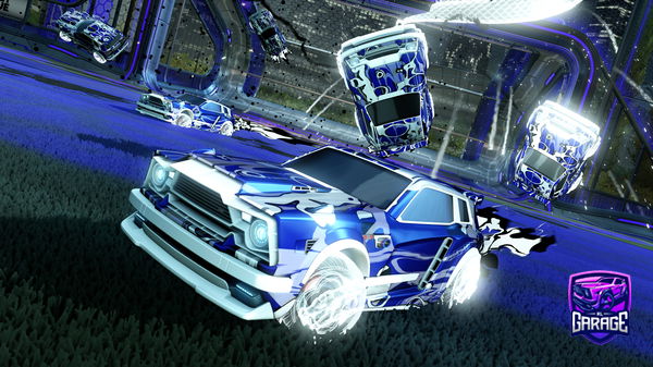 A Rocket League car design from V0RT3X_R3AP3R