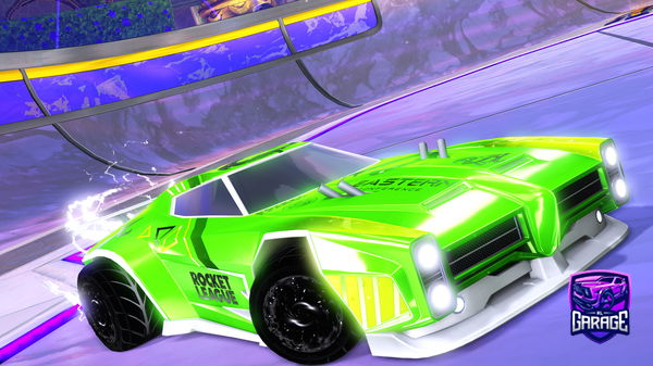 A Rocket League car design from Goku_Jamaican