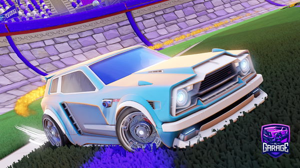A Rocket League car design from ElDanilo
