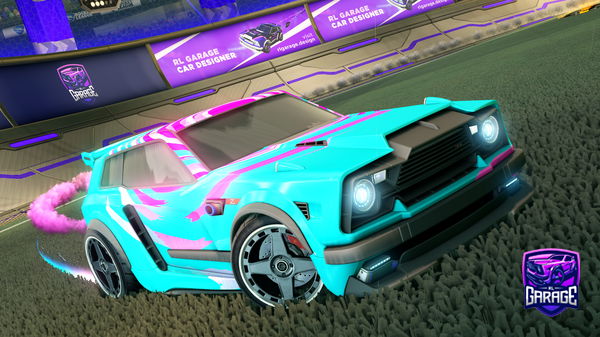 A Rocket League car design from Somerandomguy668