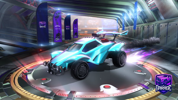 A Rocket League car design from dxc4f