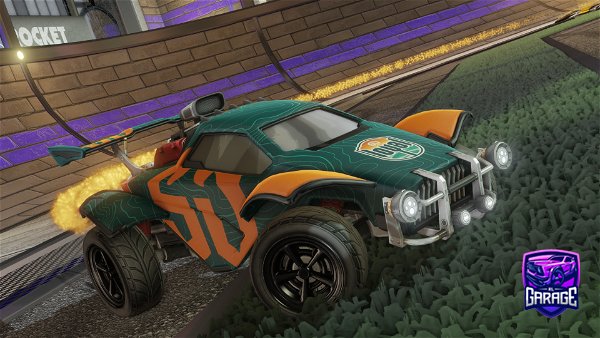 A Rocket League car design from oh_