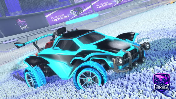 A Rocket League car design from xYousha