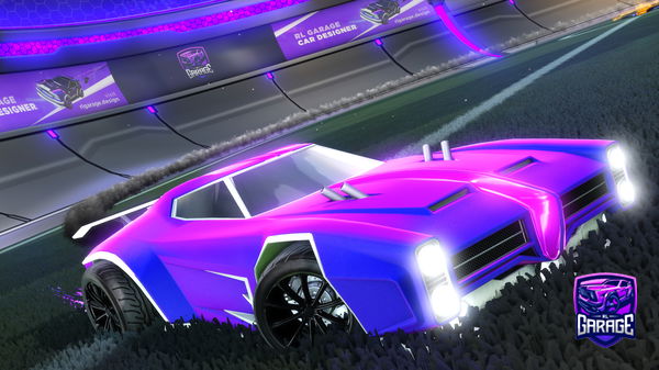 A Rocket League car design from Voi1dzxxx