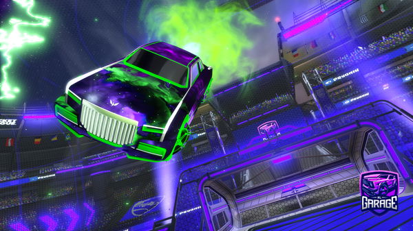 A Rocket League car design from Unbelievalee