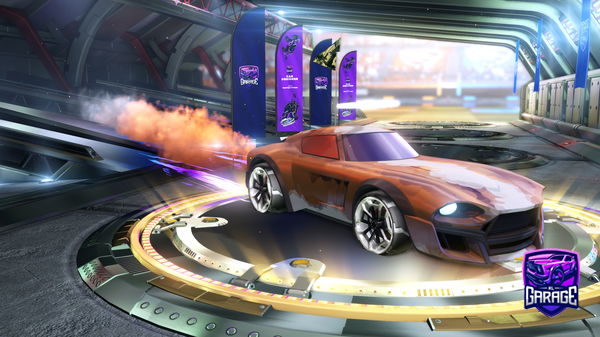 A Rocket League car design from turbo492