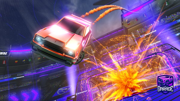 A Rocket League car design from Corbeaux635