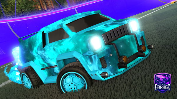 A Rocket League car design from M9WG