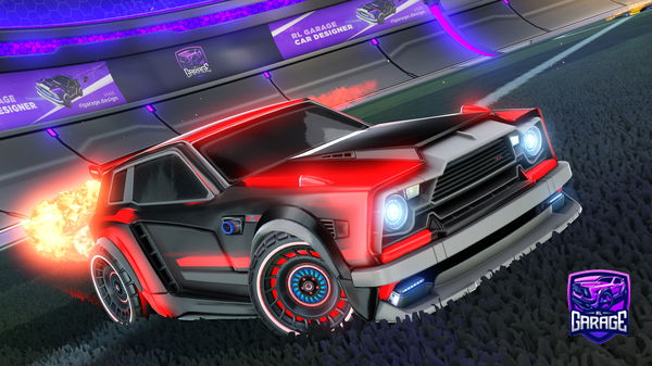 A Rocket League car design from Fallus