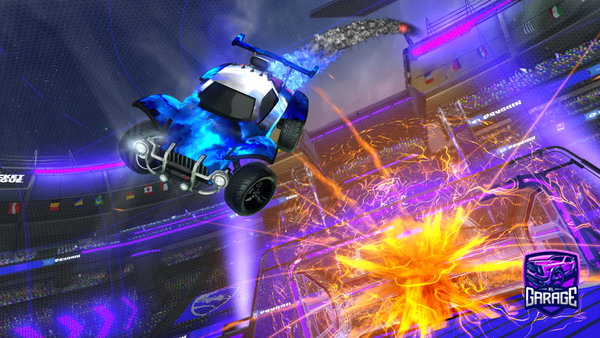 A Rocket League car design from Azurxi