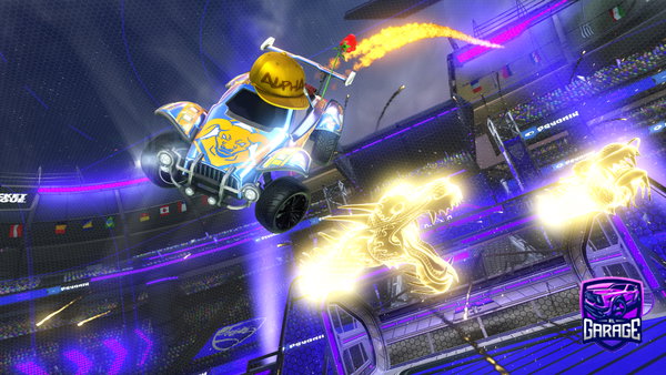 A Rocket League car design from IThronedI