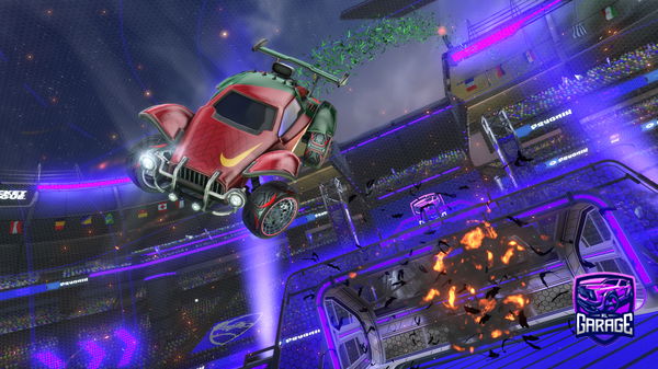 A Rocket League car design from Fan4naticVIP