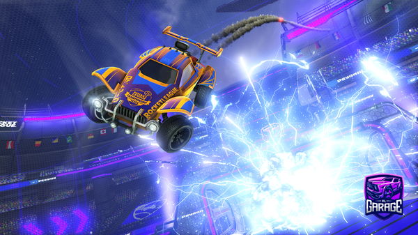 A Rocket League car design from devorapatos