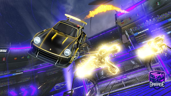 A Rocket League car design from L-Y-N-X