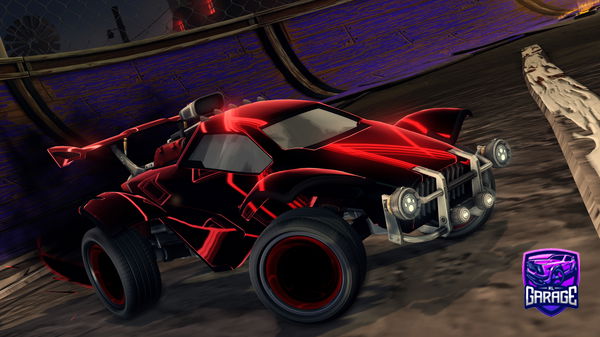 A Rocket League car design from JVRTrading