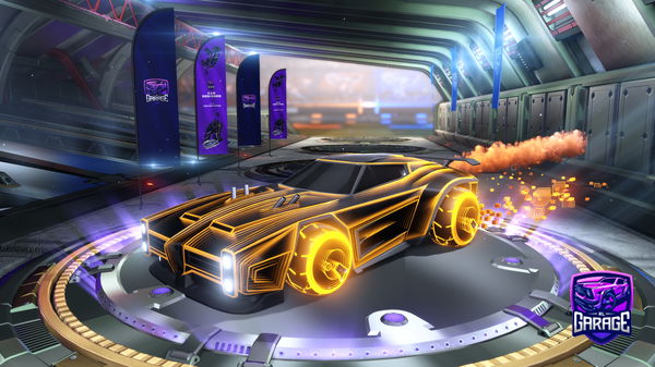 A Rocket League car design from SuttButtCoconutt