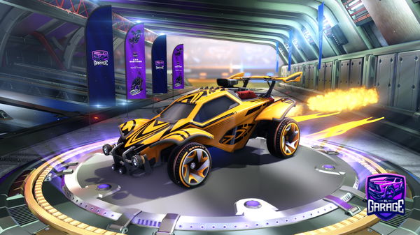 A Rocket League car design from _Bankish