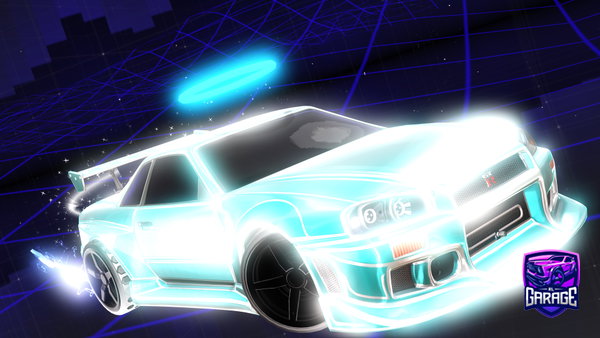 A Rocket League car design from Isd1as