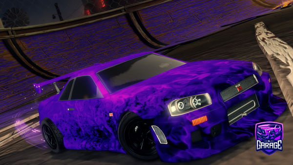 A Rocket League car design from IcONic_Wrld