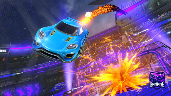A Rocket League car design from AR_K21111