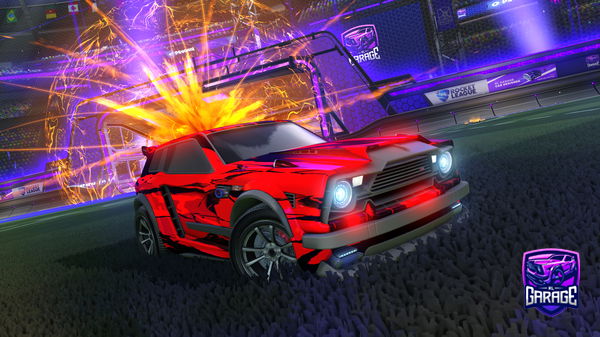 A Rocket League car design from sellingcookies3