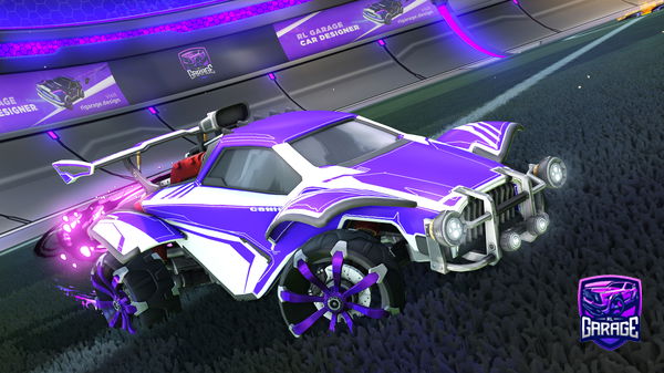 A Rocket League car design from illustr