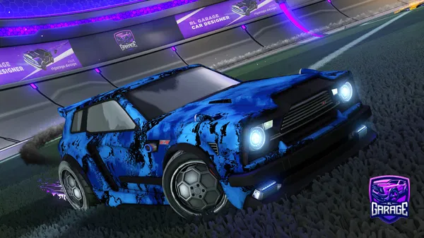 A Rocket League car design from olismynameyoyoyo