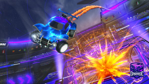 A Rocket League car design from Alex28252