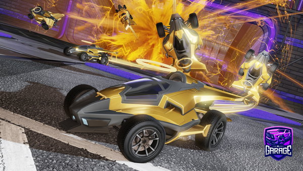 A Rocket League car design from SilasFr33man
