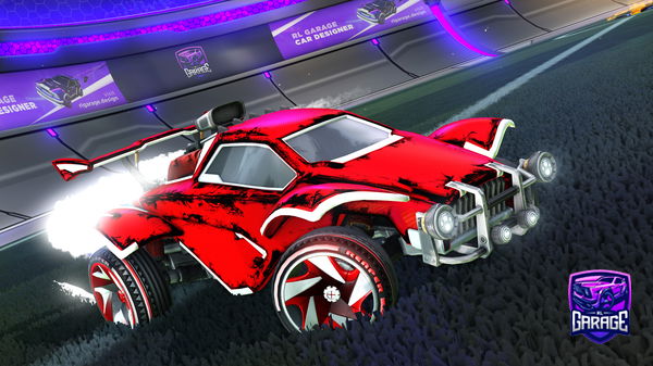 A Rocket League car design from C_B_BEAST15