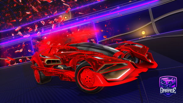 A Rocket League car design from mzbalistic