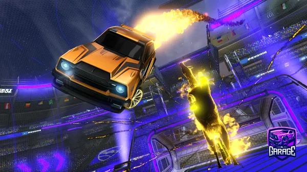 A Rocket League car design from Stonesite10