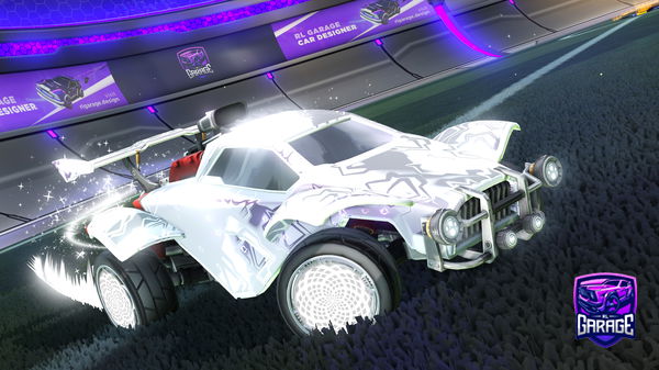A Rocket League car design from winstreakaa