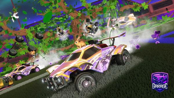 A Rocket League car design from canning