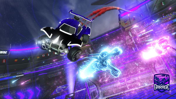 A Rocket League car design from Cosmotiz