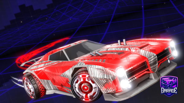 A Rocket League car design from est-oc31