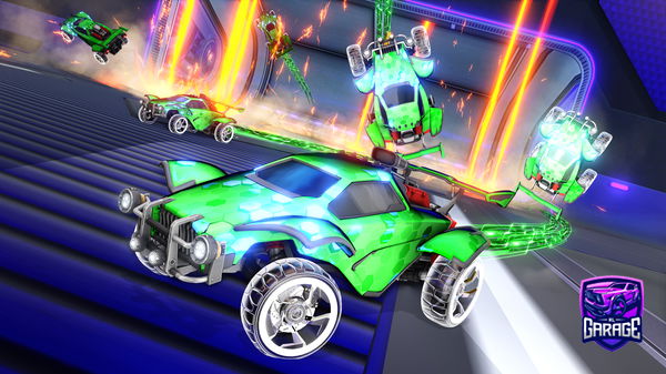 A Rocket League car design from Shooteo2313