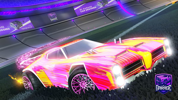 A Rocket League car design from BetaNugetB4Dec5