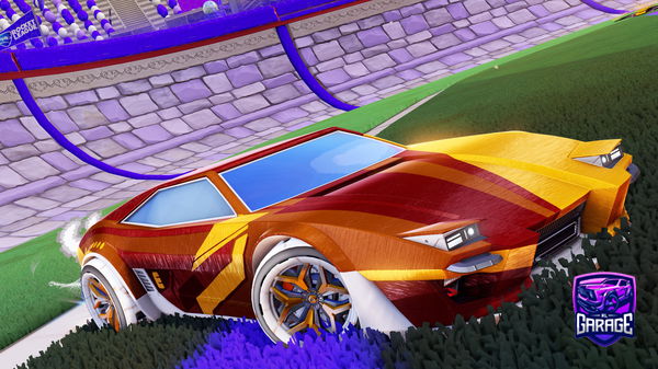 A Rocket League car design from Lsmey