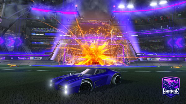 A Rocket League car design from CryptoxXD